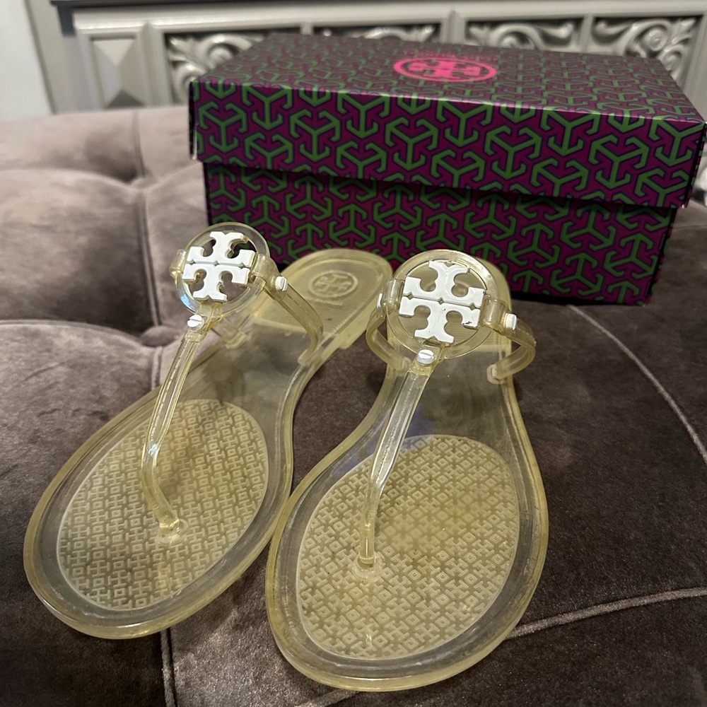 Tory Burch Mini Miller Flat Thong Sandals